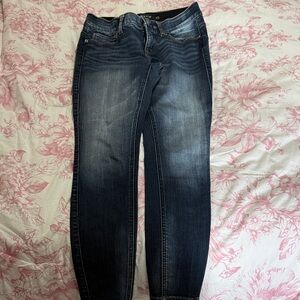 Torrid Dark Blue Skinny Jeans